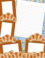 Free Simple Kids Recipes for Bacon Cheesy Crescent Rolls and Photo Memory Journal pages.