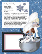 free kids christmas cook book for scrapbook templates